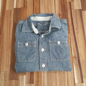 Denim Shirt: wore once under a sweater